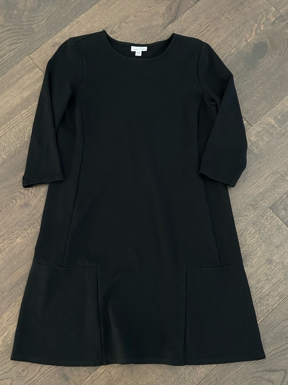 J.Jill Black Classic Ponte Dress Small - Picture 2 of 5